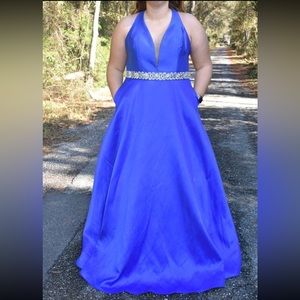 Blue Formalwear Dress